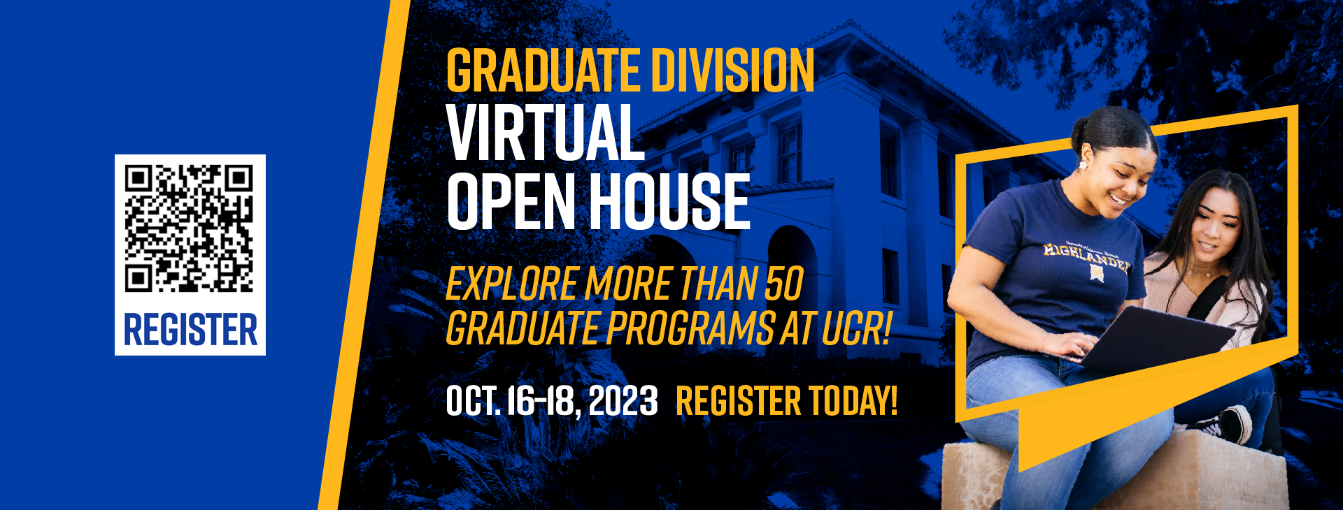 Grad div virtual open house